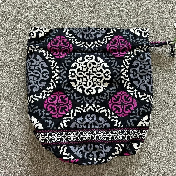 Vera Bradley Ditty Bag - Canterberry Magenta - Picture 5 of 8